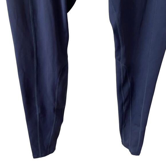 Buff Bunny Womens Large Activewear Leggings Workout High Impact Dark Blue - Picture 4 of 9